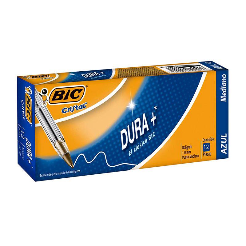 Bic Bic Bolígrafo Cristal Dura Punto Mediano Azul