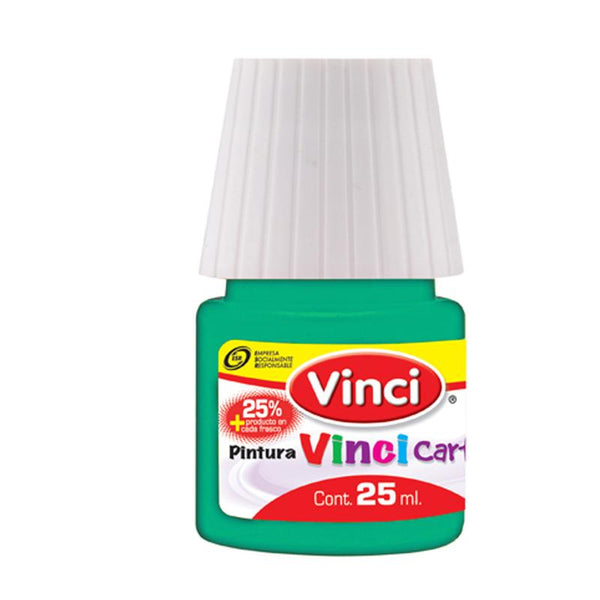 Pintura Cartel Verde Verones 25 ml Bote Vinci Dixon