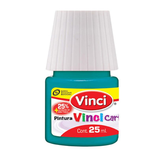 Pintura Cartel Azul Turquesa 25 ml Bote Vinci Dixon