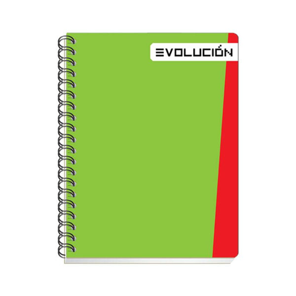 Cuaderno Profesional Doble Arillo Raya 100 hjs Evolucion Liso Scribe