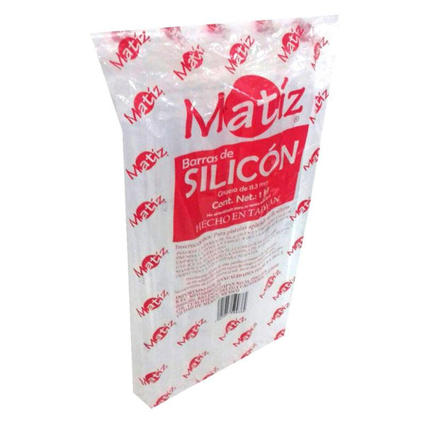 Silicon Barra Transparente Grueso 1 kg Bolsa Matiz Megafumi
