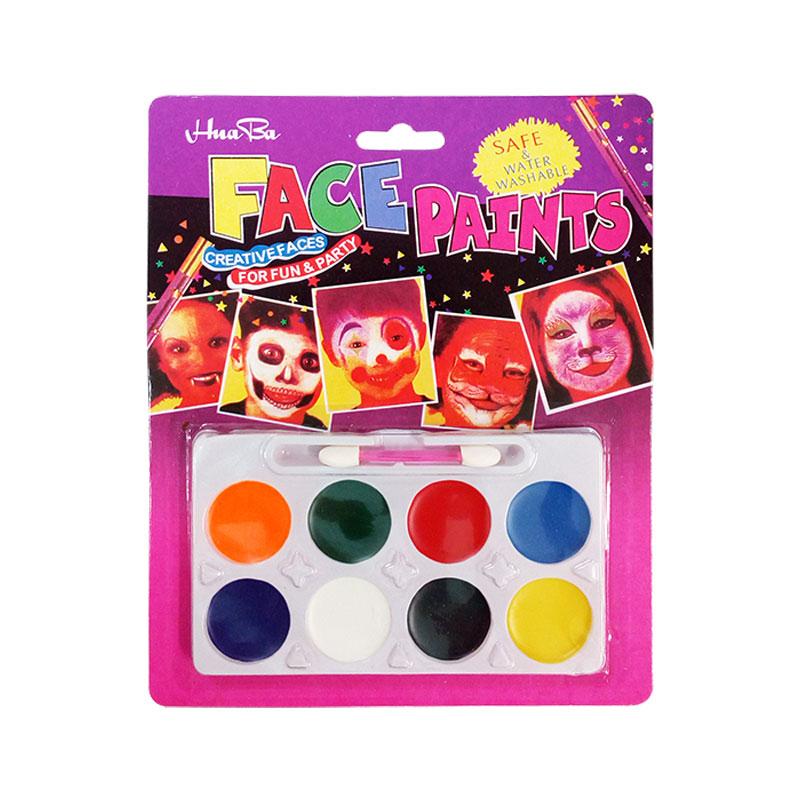 Set Pintacaritas C/8 Colores y Aplicadores Itrade
