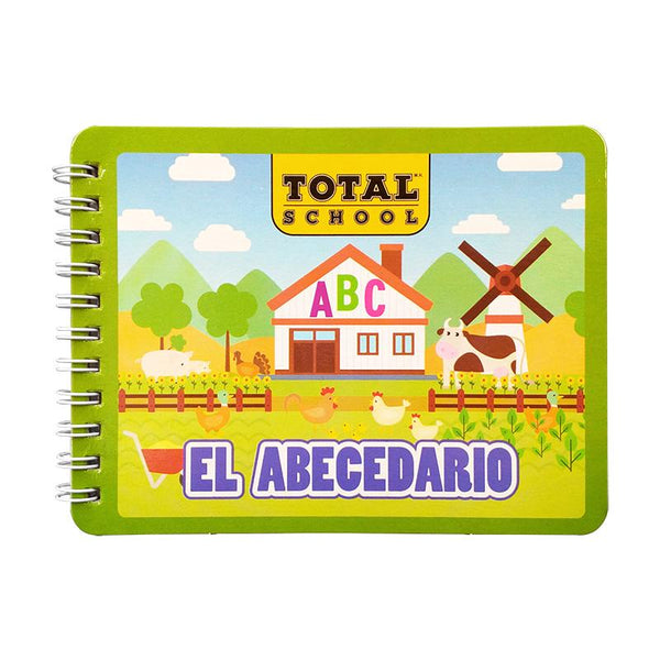 Cuaderno Didáctico Abecedario 30 Pag 14 x 10.5 cm Total School